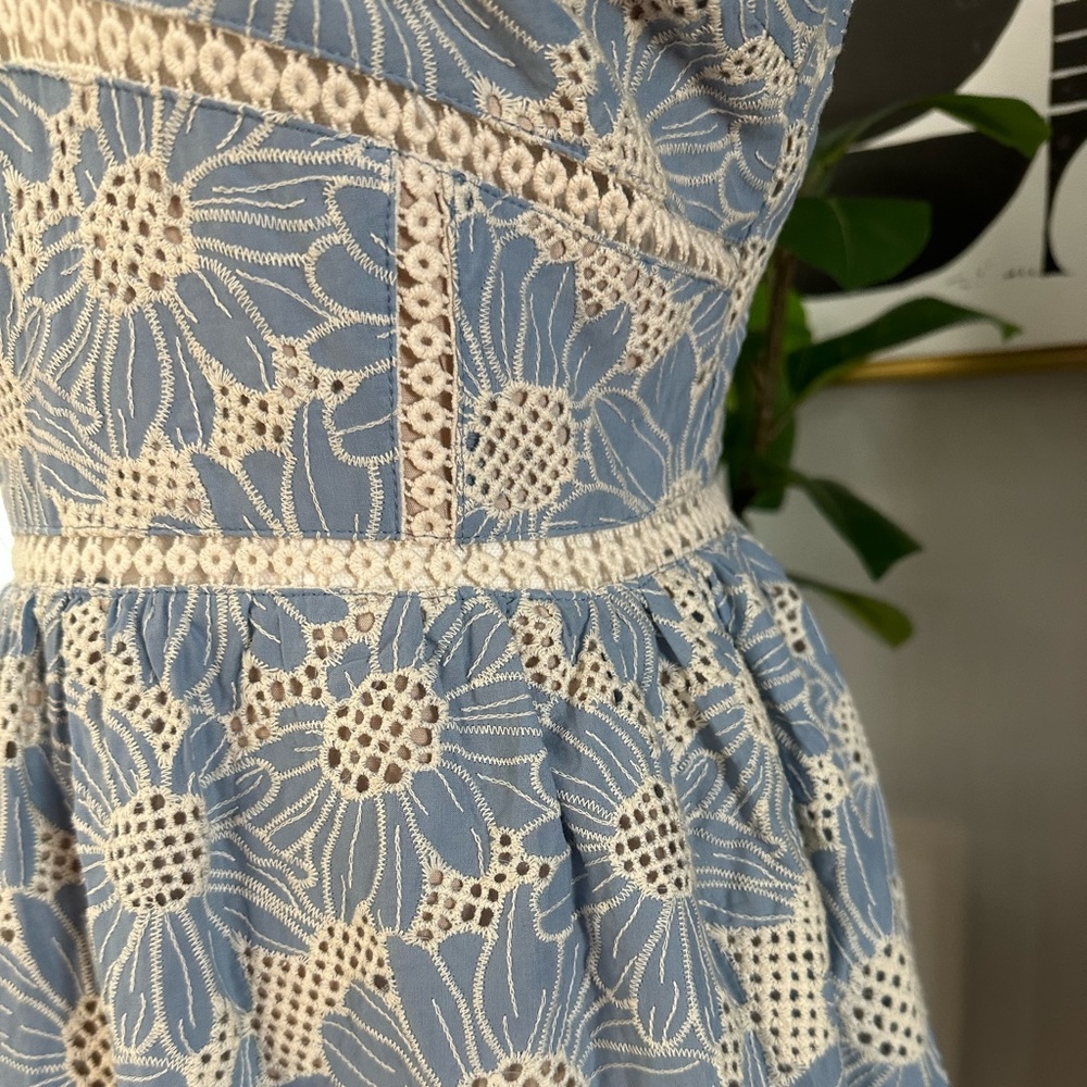 Adelyn Rae Embroidered Mini Dress - Picture 10 of 11